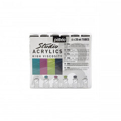 PEBEO STUDIO ACRYLIC PACK DYNA 6T20 ML - Al Masam Stationery LLC