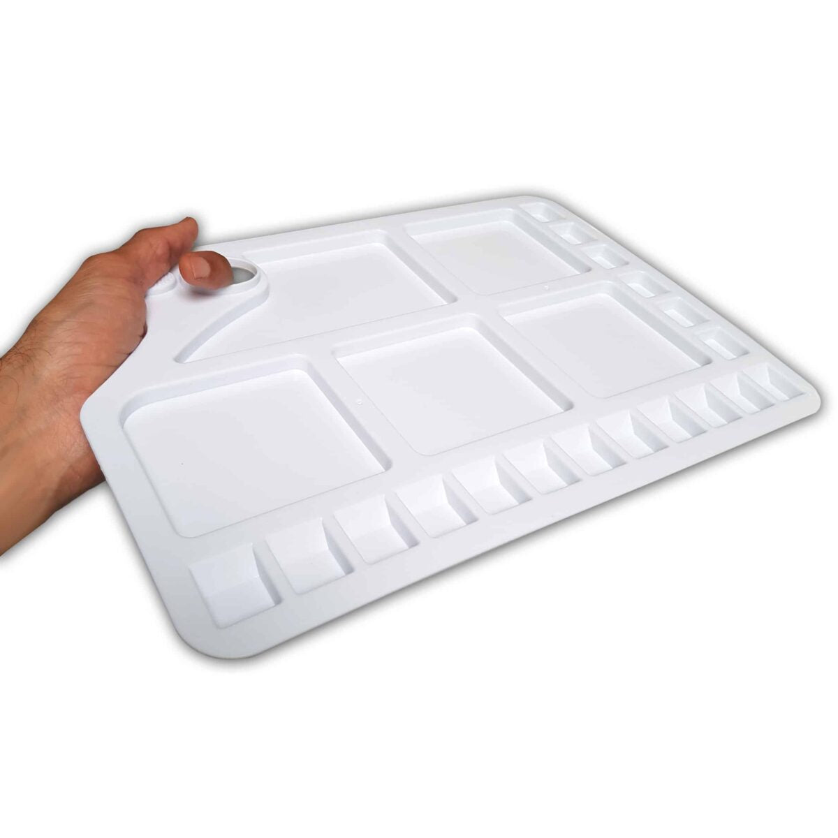 Zeiler 23-WELL RECTANGULER PAINT PALETTE - Al Masam Stationery LLC