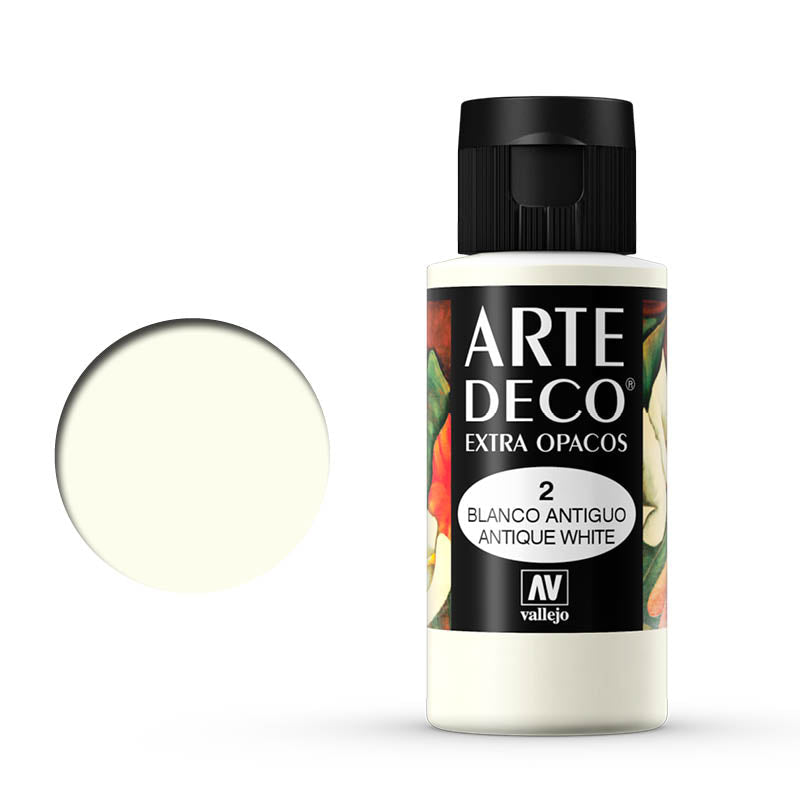 VALLEJO ART DECO 002-60ML. ANTIQUE WHITE - Al Masam Stationery LLC