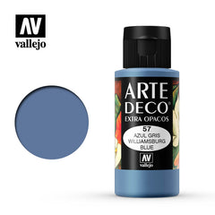 VALLEJO ART DECO 057-60ML. WILLIAMSBURG BLUE