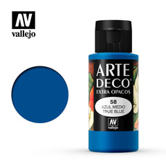 VALLEJO ART DECO 058-60ML. TRUE BLUE
