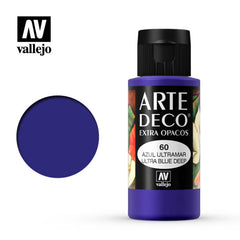 VALLEJO ART DECO 060-60ML. ULTRA BLUE DEEP - Al Masam Stationery LLC