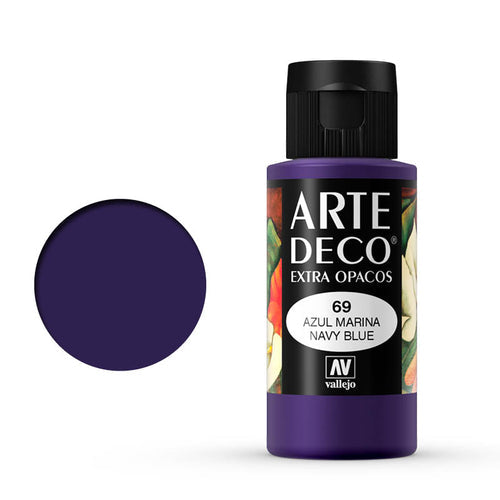 VALLEJO ART DECO 069-60ML. NAVY BLUE - Al Masam Stationery LLC