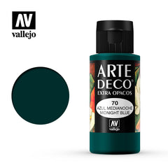 VALLEJO ART DECO 070-60ML. MIDNIGHT BLUE