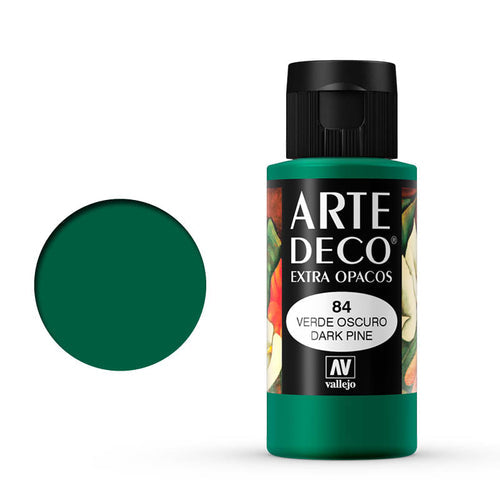 VALLEJO ART DECO 084-60ML. DARK PINE - Al Masam Stationery LLC Main image