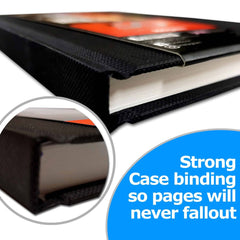 Zeiler HARDBACK MIXED MEDIA CASE BOUND SKETCHBOOK-A4 - Al Masam Stationery LLC
