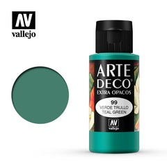VALLEJO ART DECO 099-60ML. TEAL GREEN