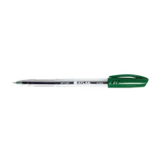 Atlas Ball Pen Green 1mm - Al Masam Stationery LLC