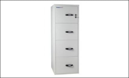 Chubbsafes Profile NT 120 31 Inch Fire Resistant Cabinet - 4 Drawers, 2 Key Lock - Al Masam Stationery LLC