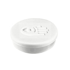 LEGAMASTER MAGNETS ROUND 20 MM PACK OF 8 WHITE