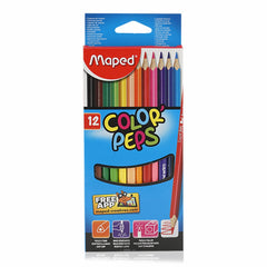 Maped Color Peps Pencil 12 Color - Al Masam Stationery LLC