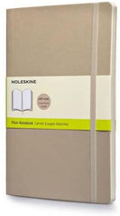 Moleskine Plain Soft Cover Notebook Pocket Size Khaki - Al Masam Stationery LLC