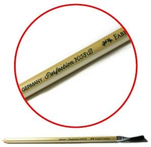 FABER-CASTELL ERASER STICK W/BRUSH-185800 - Al Masam Stationery LLC