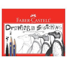 FABER-CASTELL Drawing Book 21 x 29.5 CM - Al Masam Stationery LLC