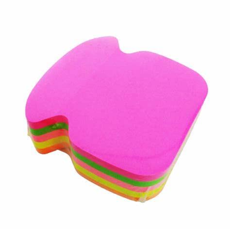 Telephone Shape Sticky Note Pad – Assorted Colours Secondary image