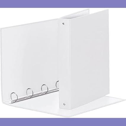 Atlas Elite 2 D-Ring Binder in 25mm silver with filing tabs, designed for organized document storage and easy access.