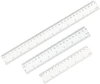 30cm Transparent Plastic Scale Ruler