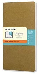 Moleskine Chapters Slim Medium, Ruled, Twany Olive, Soft Cover Journal