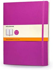 Moleskine Ruled Notebook Extra Large Purple Soft Cover - Al Masam Stationery LLC