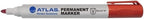 Atlas Permanent Marker Bullet Tip Red | Marking Pen