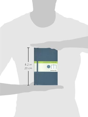 Moleskine Plain Soft Cover Notebook Pocket Size Underwater Blue - Al Masam Stationery LLC