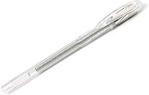 Mitsubishi Uniball Signo Sparkling Silver Pack - Al Masam Stationery LLC Main image
