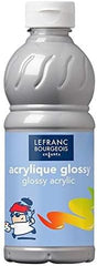 Lefranc & Bourgeois Glossy Acrylic Paint Silver - Al Masam Stationery LLC