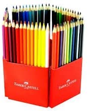 FABER-CASTELL Redline Classic Colour Pencil 60 with Colouring Book - Al Masam Stationery LLC