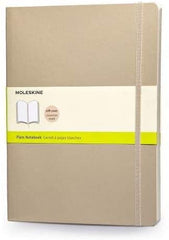 Moleskine Plain Notebook Extra Large Khaki Beige Soft Cover - Al Masam Stationery LLC