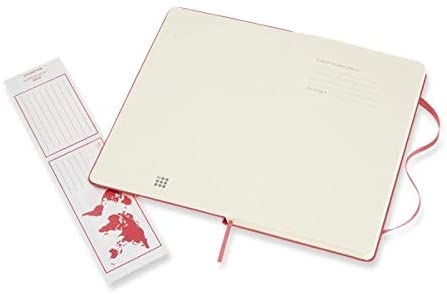 Moleskine Ruled Classic Notebook Hard Cover A5 Daisy Pink - Al Masam Stationery LLC