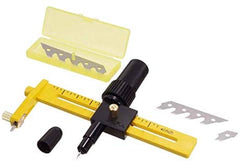 Olfa CMP-1 Utility Compass Cutter With 5 Blades Dia1-15c Pack - Al Masam Stationery LLC