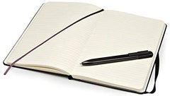 Moleskine Notebook and Click Roller Pen 0.5mm (Bundle) BUNDLELGBLK - Al Masam Stationery LLC