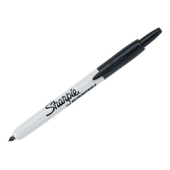 Sharpie Retractable Fine Tip Black Ink Permanent Marker - Al Masam Stationery LLC