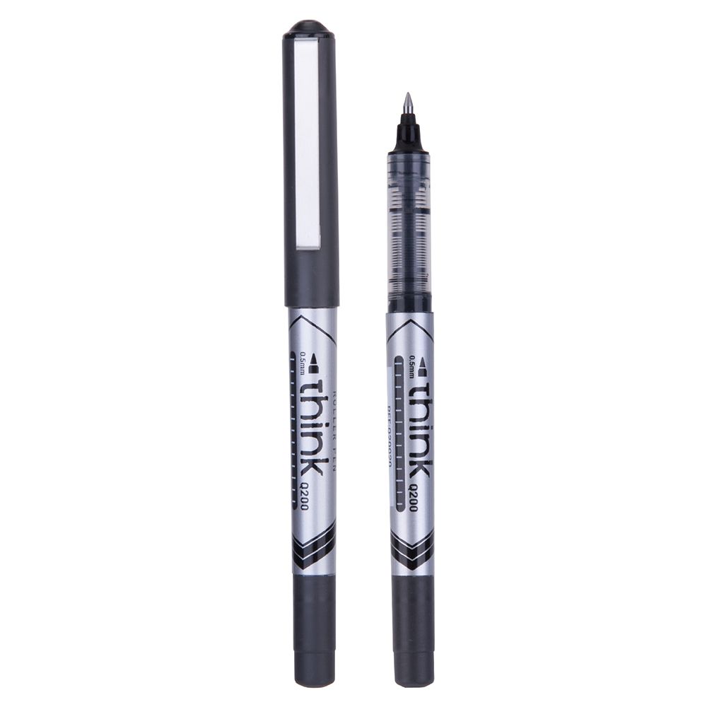 Deli Roller Pen 0.5mm Black - Al Masam Stationery LLC