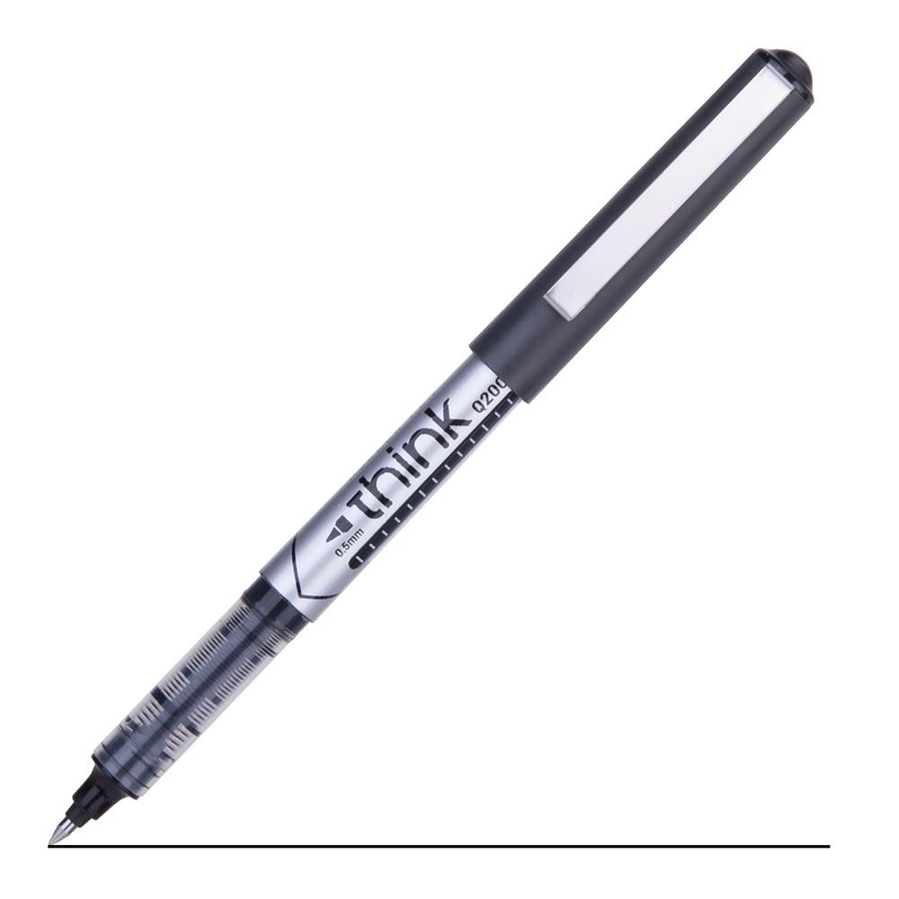Deli Roller Pen 0.5mm Black - Al Masam Stationery LLC