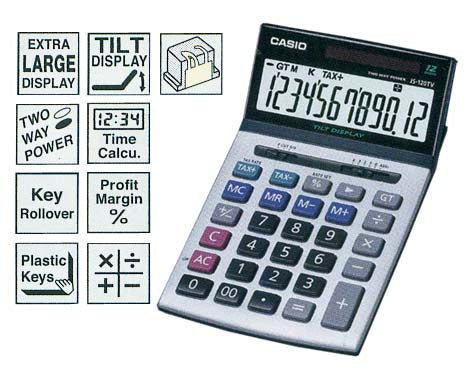 Calculator Casio JS-140-V - Al Masam Stationery LLC