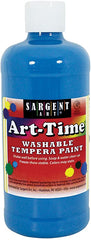 ART-TIME WASHABLE PAINT - 16 OZ. TURQUOISE - Al Masam Stationery LLC