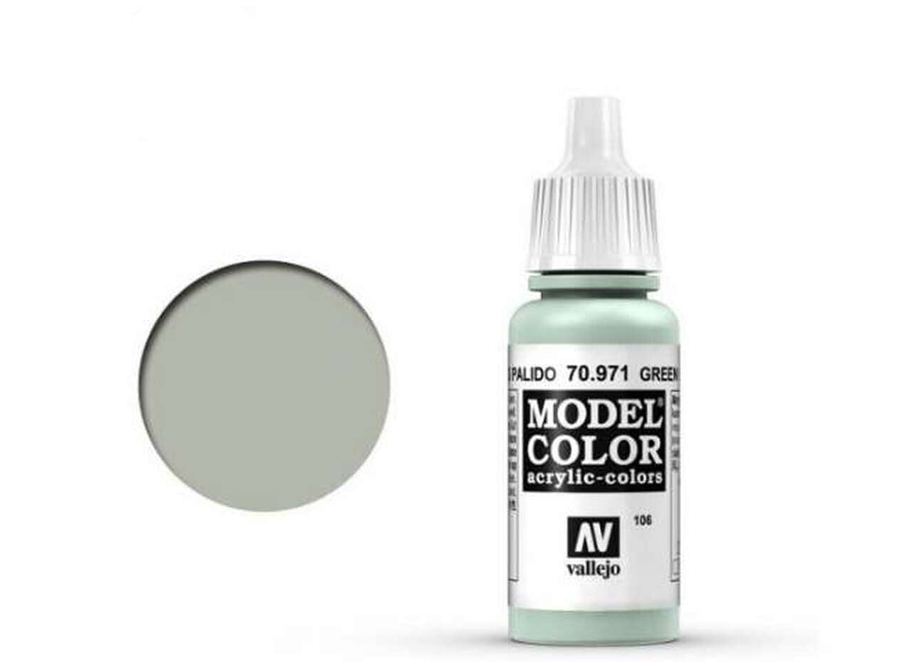 Vallejo 106:MODELCOLOR 971-17ML. GREEN GREY - Al Masam Stationery LLC