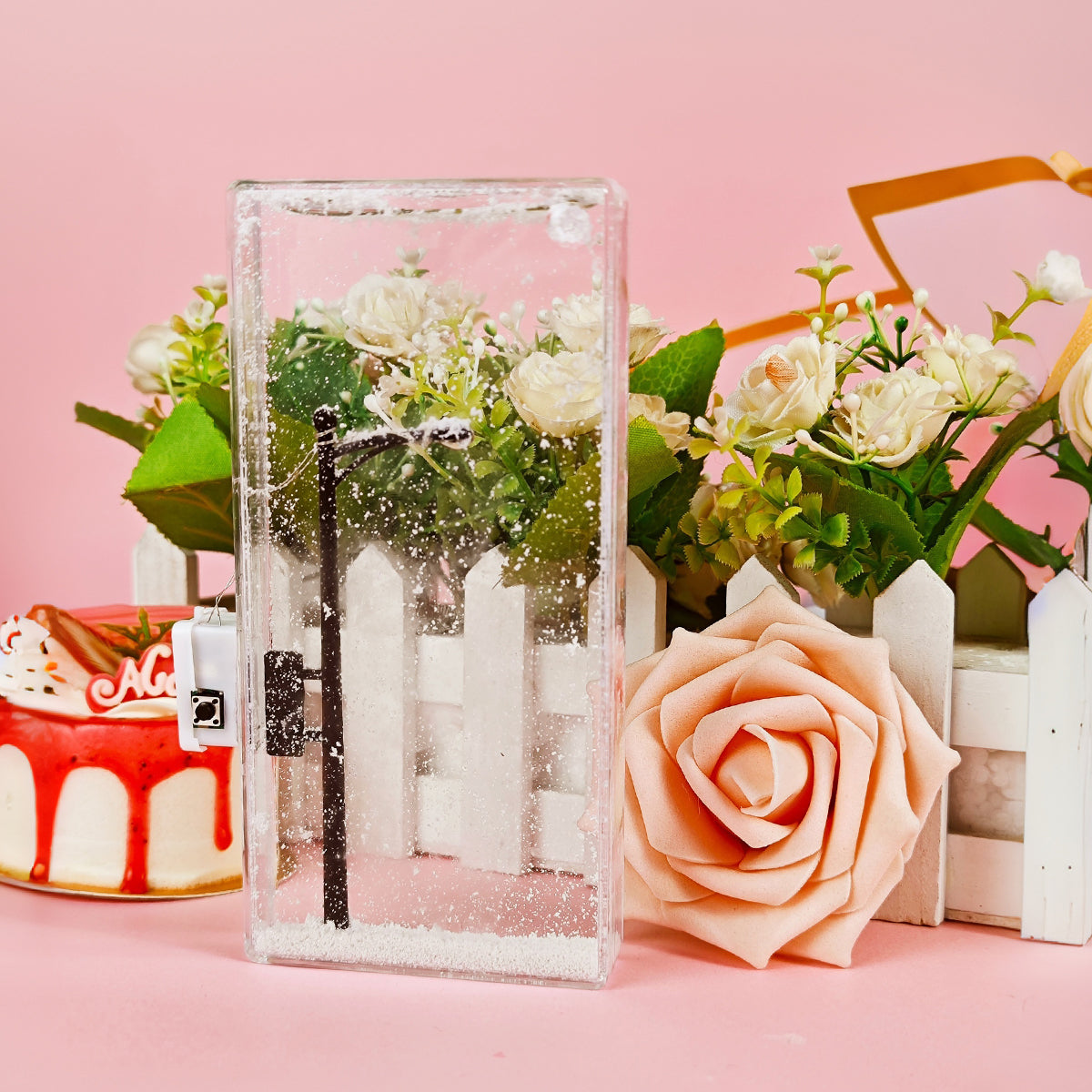 ELMAS DIY Snow Night Lights Street Lamp Learning Toy - Al Masam Stationery LLC