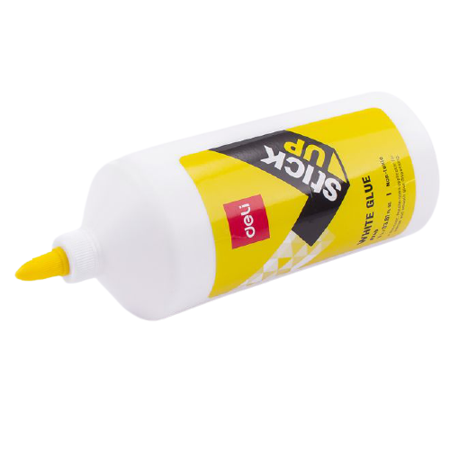 Deli White Glue 1000ml - Al Masam Stationery LLC