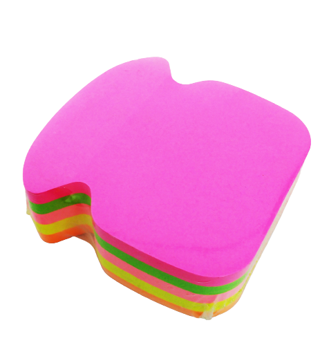 Sticky Note Pad - telephone shape - Assorted Colour - Al Masam Stationery LLC