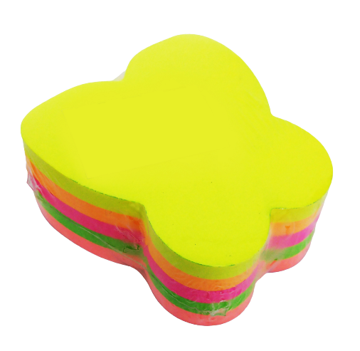 Sticky Notes Butterfly 5*5cm 200shts - Al Masam Stationery LLC