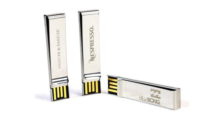 Metal Clip USB - Model 1 - Al Masam Stationery LLC