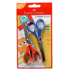 FABER-CASTELL 3 Student Scissors