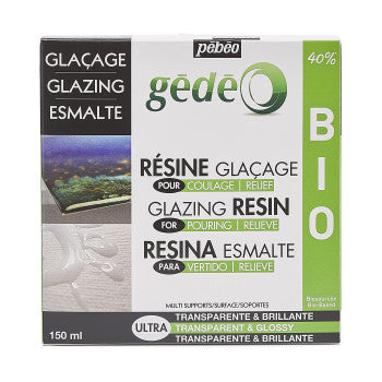PEBEO 6 KIT GLAZING BIO  RESIN 150ML - Al Masam Stationery LLC