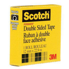 Scotch Double Side Tape in Box 1/2 x 25 yd 12mm x 23m - Al Masam Stationery LLC