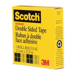 Scotch Double Side Tape in Box 1/2 x 25 yd 12mm x 23m - Al Masam Stationery LLC