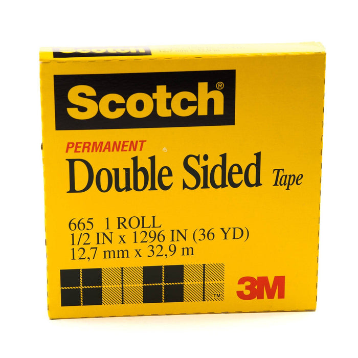 Scotch Double Side Tape in Box 1/2 x 36 yd 12mm x 33m - Al Masam Stationery LLC