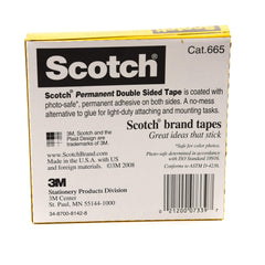 Scotch Double Side Tape in Box 1/2 x 36 yd 12mm x 33m - Al Masam Stationery LLC