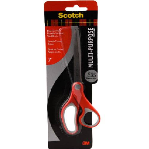 Scotch Multiporpose Scissors 1427. Stainless steel blade, 7 in (18cm) - Al Masam Stationery LLC